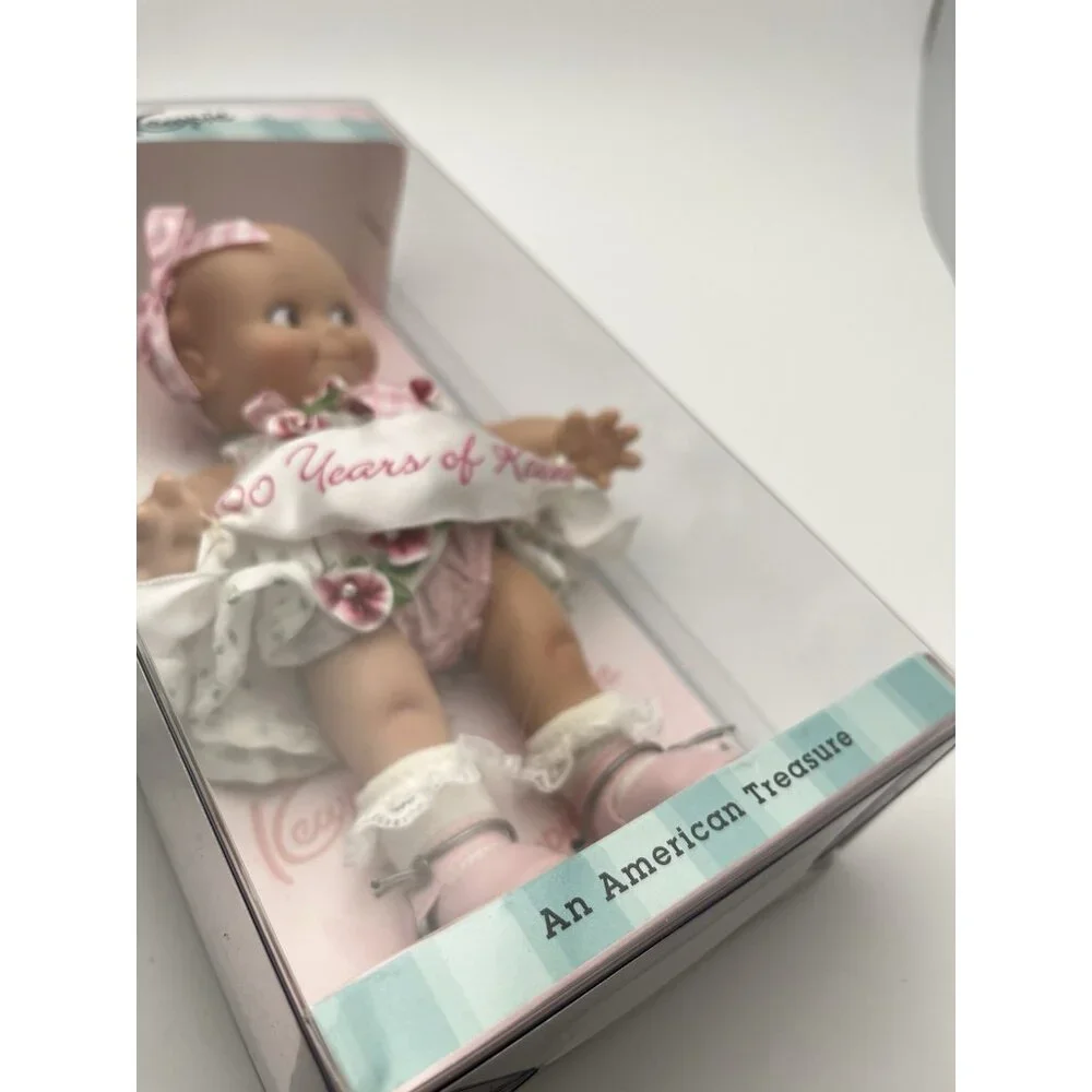Vintage 2009 Kewpie Doll Celebrating 100 Years Anniversary RARE Pink NIB 8”